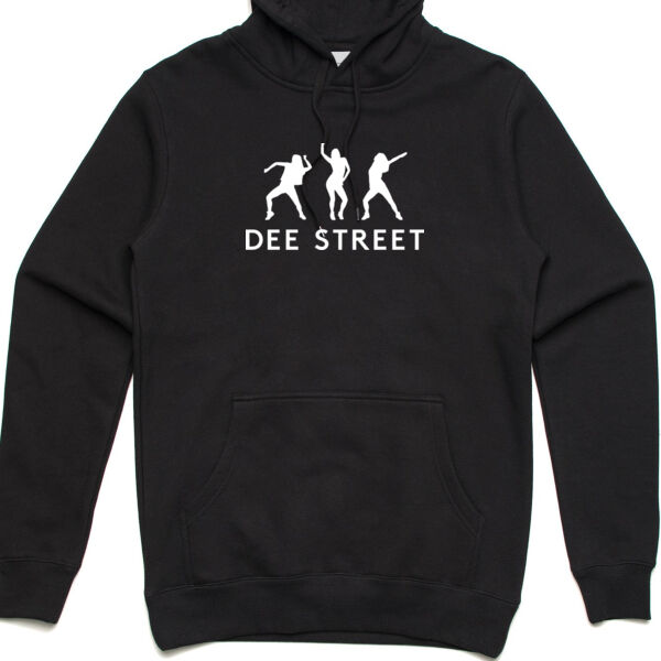 AS Colour Stencil Hoodie Black Thumbnail